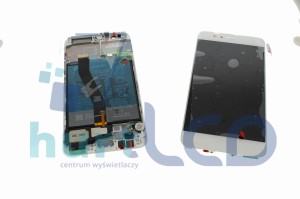 HUAWEI P10 VTR -L09 LCD RAMKA BATERIA 100% ORYGINAŁ BIAŁY