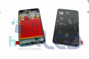 HUAWEI P10 LITE LCD RAMKA BATERIA 100% ORYGINAŁ CZARNY