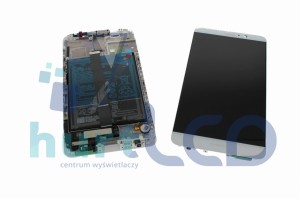 HUAWEI MATE 9 LCD RAMKA BATERIA 100% ORYGINAŁ BIAŁY