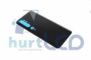 OBUDOWA TYŁ KLAPKA XIAOMI NOTE 10 CZARNY