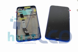 XIAOMI REDMI NOTE 8 LCD RAMKA 100% ORYGINAŁ NIEBIESKI