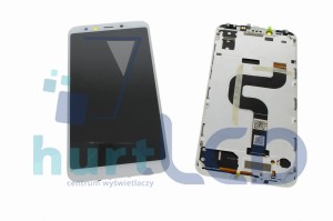 XIAOMI REDMI MI A2 LCD RAMKA 100% ORYGINAŁ BIAŁY