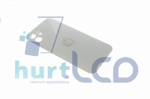 OBUDOWA TYŁ KLAPKA IPHONE 12 BIG HOLE BIAŁY