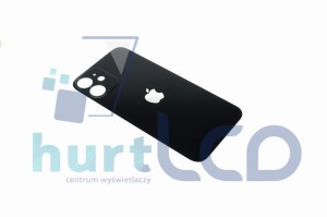OBUDOWA TYŁ KLAPKA IPHONE 12 MINI BIG HOLE CZARNY