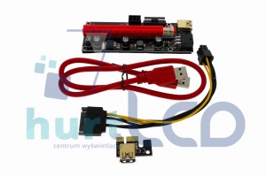 Riser 009S PCI-E 1x-16x USB 3.0 80cm
