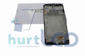 Wyświetlacz SAMSUNG M22 SM-M225 LCD 100% ORYGINAŁ CZARNY