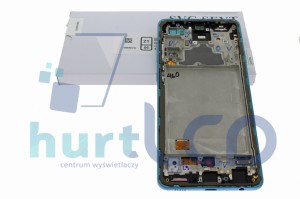 Wyświetlacz SAMSUNG A72 SM-A725 LCD 100% ORYGINAŁ CZARNY