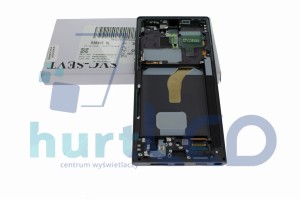 Wyświetlacz SAMSUNG S22 ULTRA SM- S908 LCD 100% ORYGINAŁ CZARNY