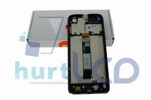 XIAOMI REDMI A1 2022 LCD RAMKA 100% ORYGINAŁ CZARNY