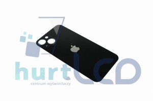 OBUDOWA TYŁ KLAPKA IPHONE 13 BIG HOLE CZARNY
