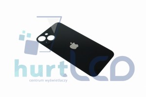 OBUDOWA TYŁ KLAPKA IPHONE 14 BIG HOLE CZARNY