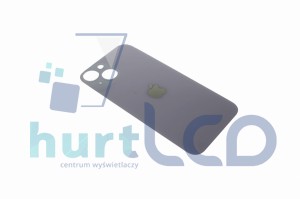 OBUDOWA TYŁ KLAPKA IPHONE 14 BIG HOLE FIOLET