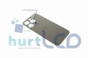 OBUDOWA TYŁ KLAPKA IPHONE 14 PRO BIG HOLE ZŁOTY