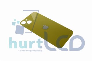 OBUDOWA TYŁ KLAPKA IPHONE 14 PLUS BIG HOLE ŻÓŁTY