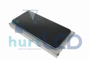 XIAOMI REDMI NOTE 9S LCD RAMKA 100% ORYGINAŁ BIAŁY