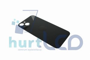 OBUDOWA TYŁ KLAPKA IPHONE 15 PLUS BIG HOLE CZARNA