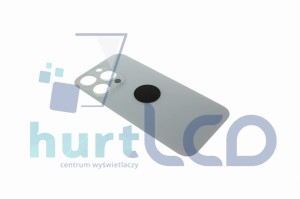 OBUDOWA TYŁ KLAPKA IPHONE 15 PRO BIG HOLE BIAŁA