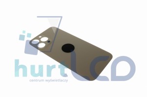 OBUDOWA TYŁ KLAPKA IPHONE 13 PRO MAX BIG HOLE ZŁOTY