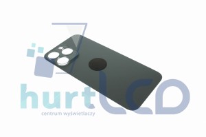 OBUDOWA TYŁ KLAPKA IPHONE 15 PRO MAX BIG HOLE TYTAN CZARNY