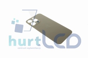 OBUDOWA TYŁ KLAPKA IPHONE 13 PRO BIG HOLE ZŁOTY
