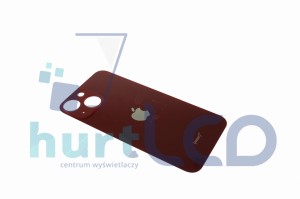 OBUDOWA TYŁ KLAPKA IPHONE 13 MINI BIG HOLE CZERWONY