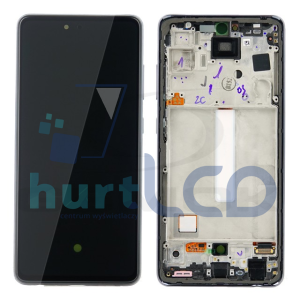 Wyświetlacz SAMSUNG A52s SM-A528 LCD RAMKA OLED CZARNY Small