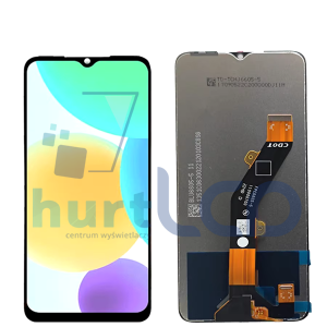 INFINIX SMART 7 X6515 EKRAN LCD + DOTYK CZARNY