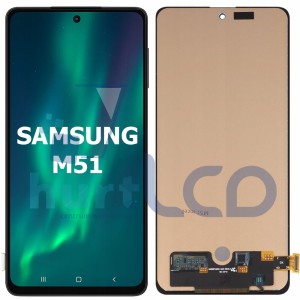Wyświetlacz SAMSUNG M51 M515 OLED LCD DOTYK BEZ RAMKI