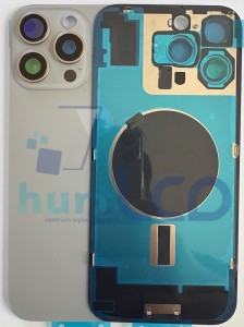 PEŁNA OBUDOWA TYŁ KLAPKA IPHONE 16 PRO MAX TYTAN NATURALNY 