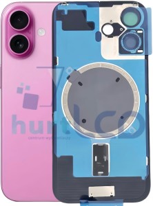 PEŁNA OBUDOWA TYŁ KLAPKA IPHONE 16 PLUS  RÓŻOWY