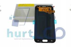 Wyświetlacz SAMSUNG A5 A520 LCD 100% ORYGINAŁ NIEBIESKI
