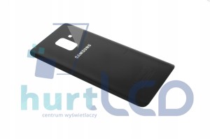 OBUDOWA TYŁ KLAPKA SAMSUNG A8 2018 A530 CZARNY