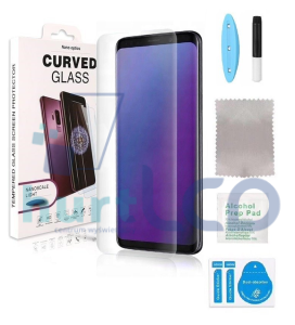SZKŁO UV SAMSUNG GALAXY S8+ S8 PLUS FULL GLUE 5D
