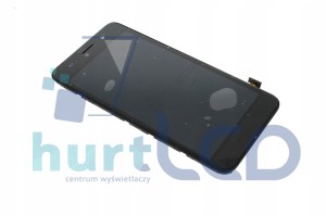 HUAWEI Y6 HONOR 4A EKRAN LCD + DOTYK RAMKA CZARNY