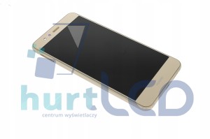 HUAWEI P10 LITE WAS-LX1 LCD +DOTYK RAMKA ZŁOTY