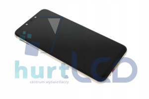 HUAWEI MATE 20 LITE SNE-LX1 LCD +DOTYK RAMKA ZŁOTY