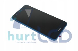 HUAWEI P10 LITE WAS-LX1 LCD +DOTYK RAMKA NIEBIESKI