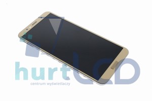HUAWEI Y6 2018 ATU-L21 EKRAN LCD +DOTYK RAMKA ZŁOTY