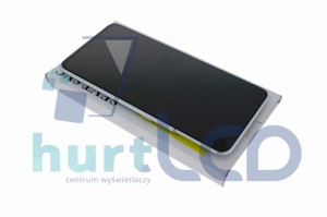 Wyświetlacz SAMSUNG A80 A805 SREBRNY 100% ORYGINAŁ