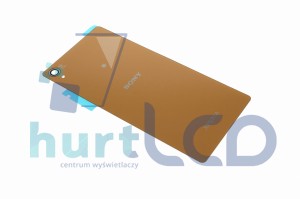 OBUDOWA TYŁ KLAPKA SONY Z3 ZŁOTY 