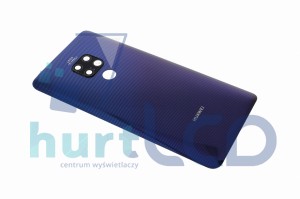 OBUDOWA TYŁ KLAPKA HUAWEI MATE 20 SZKŁO APARATU NIEBIESKI