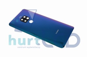 OBUDOWA TYŁ KLAPKA HUAWEI MATE 20 SZKŁO APARATU OMBRE FIOLET