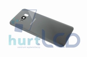 OBUDOWA TYŁ KLAPKA SAMSUNG GALAXY S8+ PLUS G955 SZKŁO APARATU SREBRNY