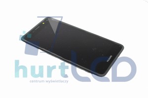 HUAWEI Y5 2017 LCD RAMKA BATERIA 100% ORYGINAŁ CZARNY