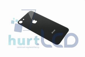 OBUDOWA TYŁ KLAPKA IPHONE 8 BIG HOLE CZARNY