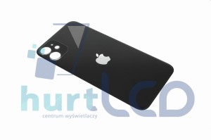 OBUDOWA TYŁ KLAPKA IPHONE 11 BIG HOLE CZARNY