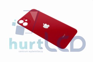 OBUDOWA TYŁ KLAPKA IPHONE 11 BIG HOLE CZERWONY