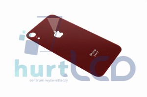 OBUDOWA TYŁ KLAPKA IPHONE XR BIG HOLE CZERWONY