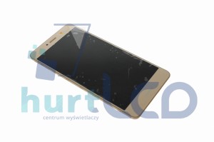 HUAWEI Y7 2017 LCD RAMKA BATERIA 100% ORYGINAŁ ZŁOTY