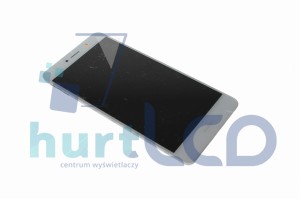 HUAWEI Y7 2017 LCD RAMKA BATERIA 100% ORYGINAŁ SREBRNY